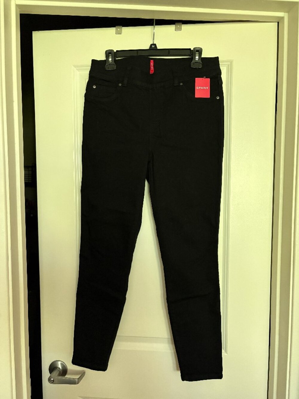 Spanx Black Skinny Jeans Size Large